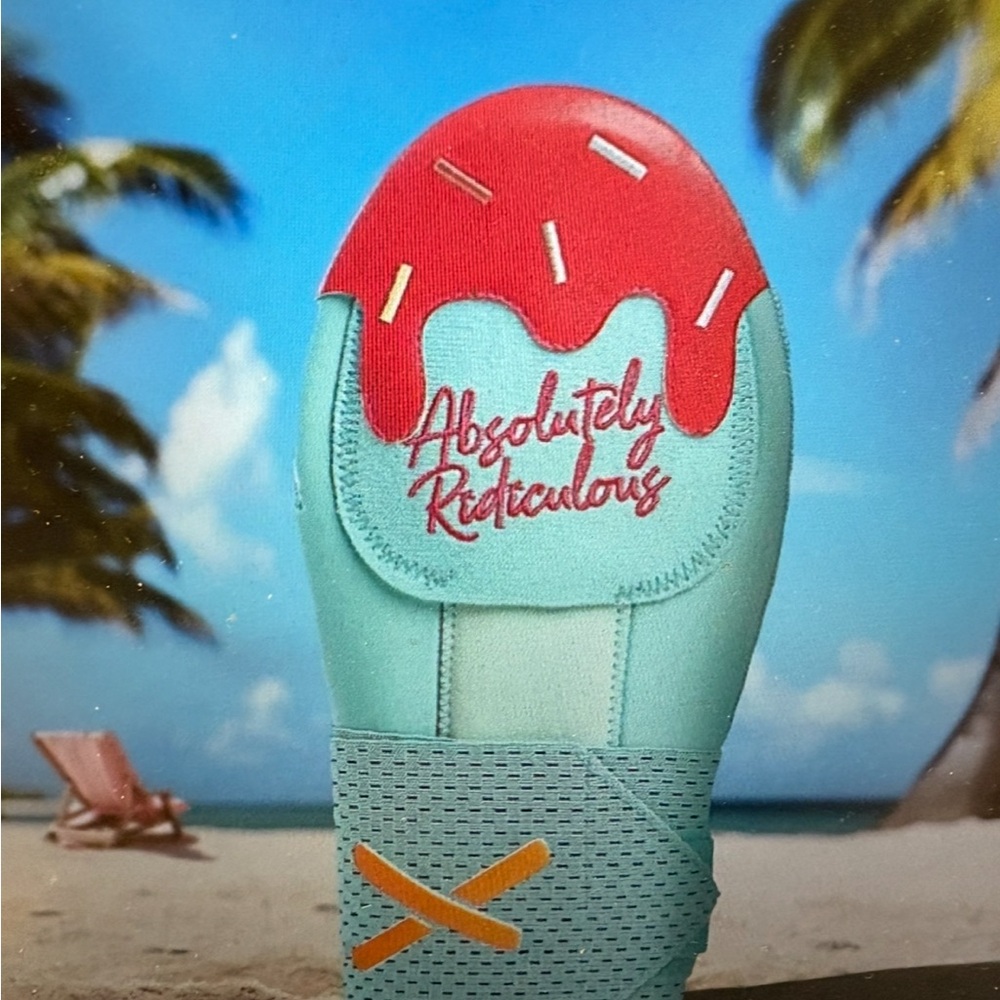 Kids' Ice Cream Sliding Mitt for Baseball - Red and Blue